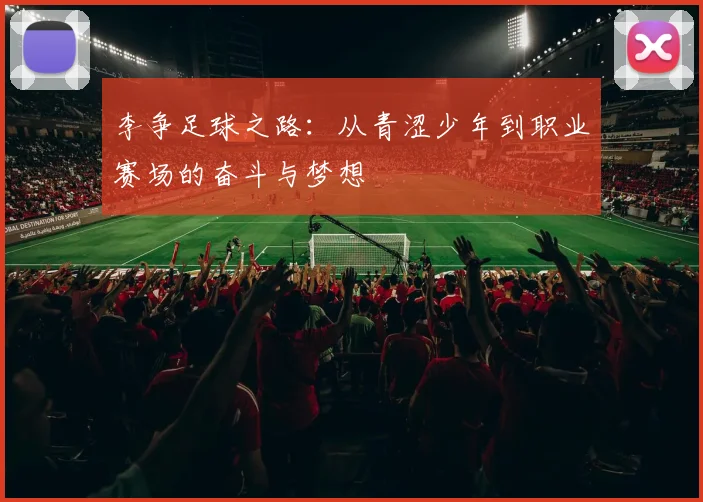 李争足球之路：从青涩少年到职业赛场的奋斗与梦想